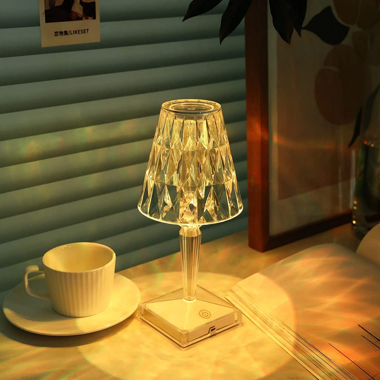 16 Colors Crystal Touch Lamp – Elegance Meets Modern Living