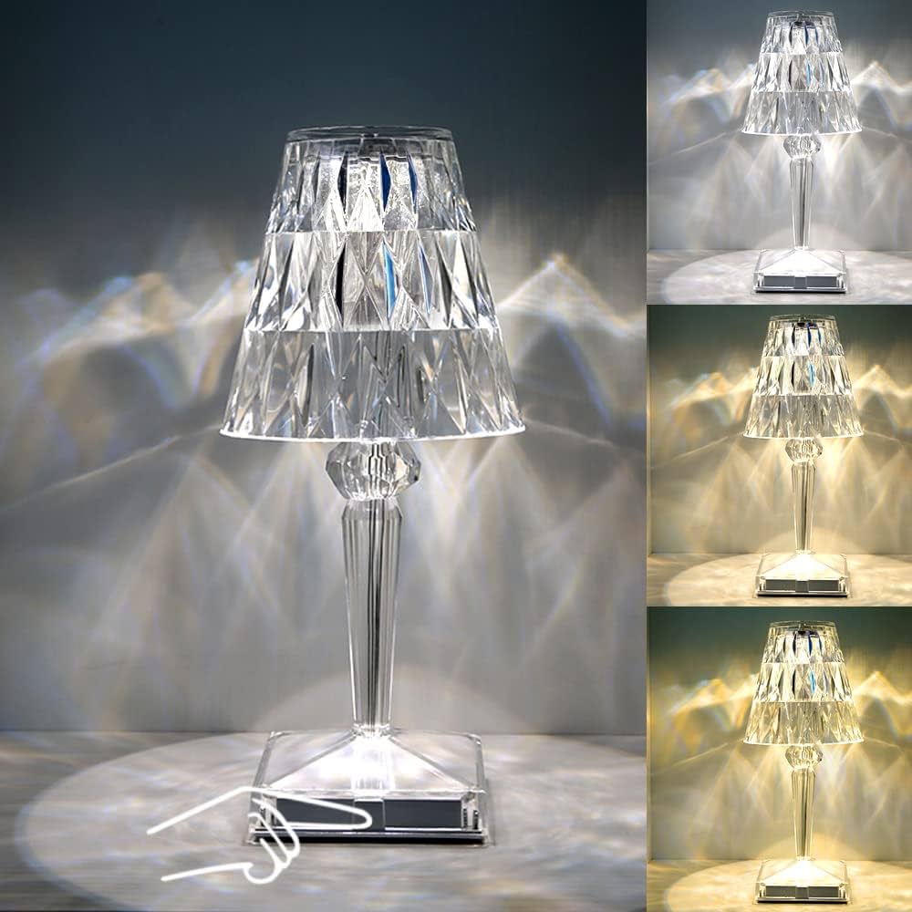 16 Colors Crystal Touch Lamp – Elegance Meets Modern Living